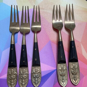 Vintage 13 Piece Set of Quality Siam Bronze - damaged